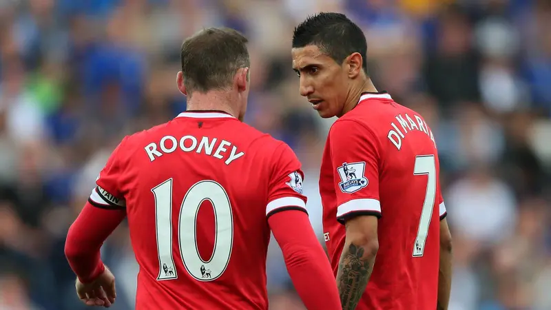 Wayne Rooney dan Angel di Maria