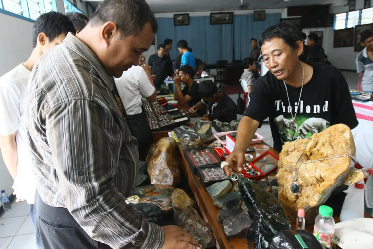 Ada Batu Seharga Rp 35 Juta di Pameran Batu Akik Purwokerto