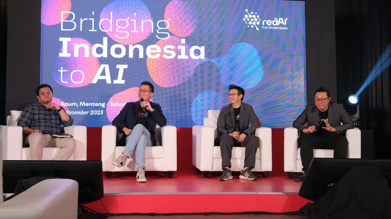 RED Asia Inc Luncurkan Ready to Evolve and Disrupt with AI (RED AI) For Indonesia. (Liputan6.com/ ist)