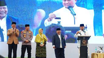 Prabowo: Keberhasilan Presiden Sekarang, Tak Lepas dari Kinerja Sebelumnya