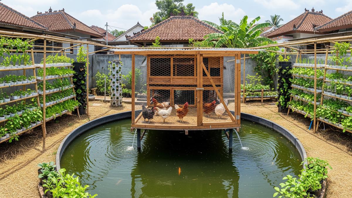 Pilihan 6 Desain Pertanian Terpadu Hemat Air &amp; Ongkos