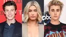 Shawn Mendes akhirnya buka suara mengenai hubungan Justin Bieber dan juga Hailey Baldwin usai dirinya digosipkan pacaran dengan sang model. (People Magazine)