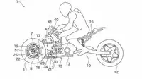 Kawasaki Kembangkan paten Motor Roda Tiga (Rideapart)