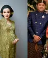 Bella Bonita menggunakan serangkaian kebaya saat acara mitoni berlangsung. [@@faralljibrill_official/@asrileksono_parasasriofficial]