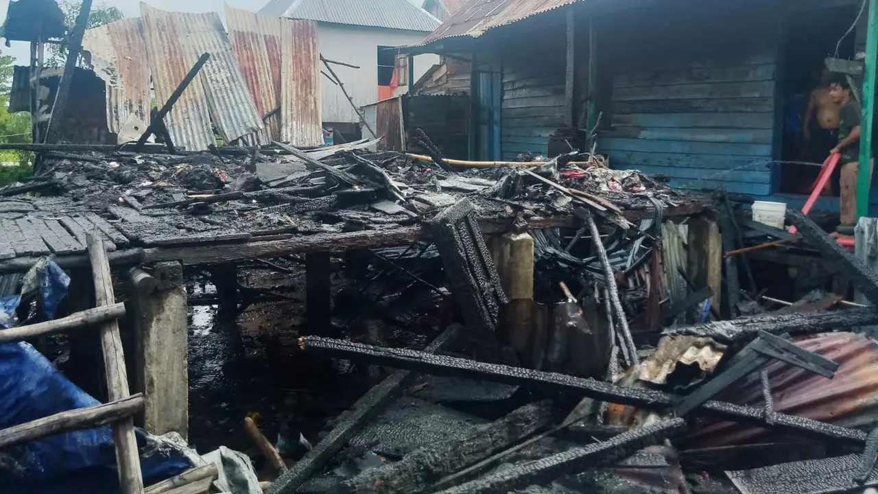 Rumah Terbakar, Warga Palembang Lupa Selamatkan Bayinya di Dalam Kamar