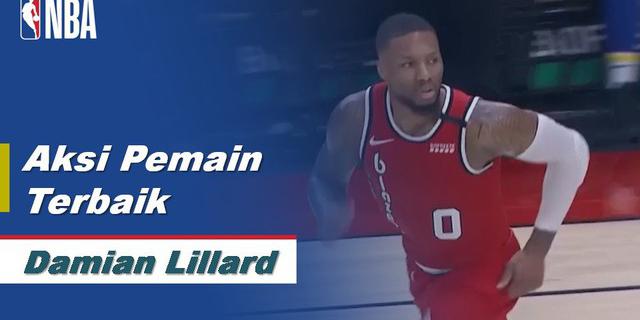VIDEO: Damian Lillard Bawa Portland Trail Blazers Menang Lawan Indiana Pacers 139-129