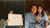 6 Potret Namira Adjani Anak Alya Rohali Dilamar Kekasih di Momen Dinner Anniversary
