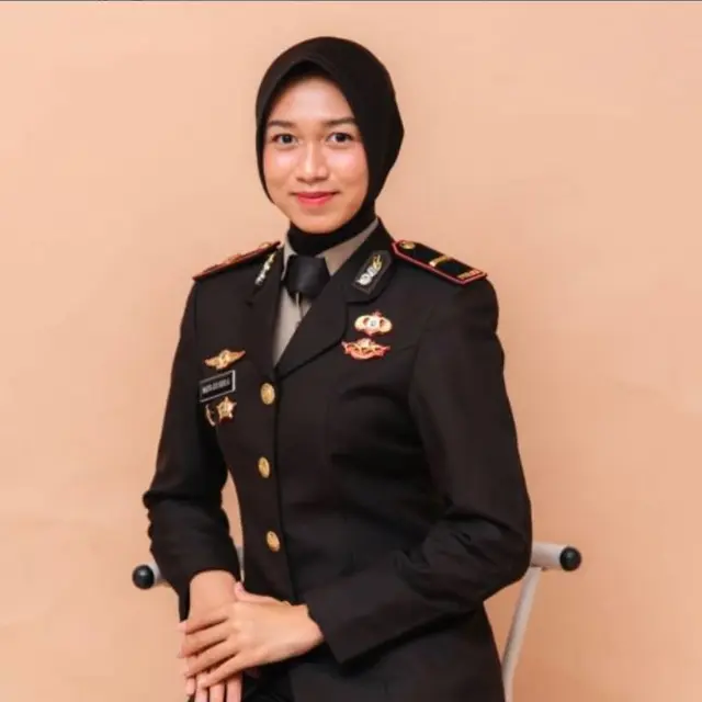 Kapolsek Batang Gansal, Riau, Ipda Nadya Ayu Nurlia