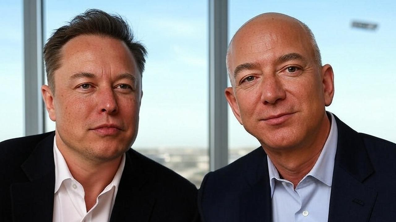 Perang Satelit Bakal Dimulai, Elon Musk VS Jeff Bezos