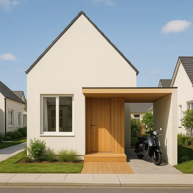 Desain Rumah Scandinavian Type 36(via GPT)