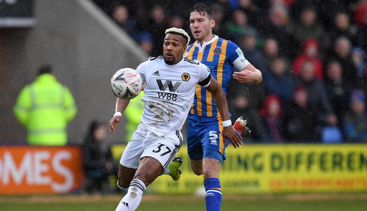 2. Adama Traore (Wolverhampton) - Speed 95 (AFP/Paul Ellis)