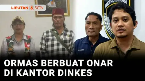 VIDEO: Viral! 5 Anggota Ormas Ngamuk di Kantor Dinkes Bekasi, Kini Jadi Tersangka