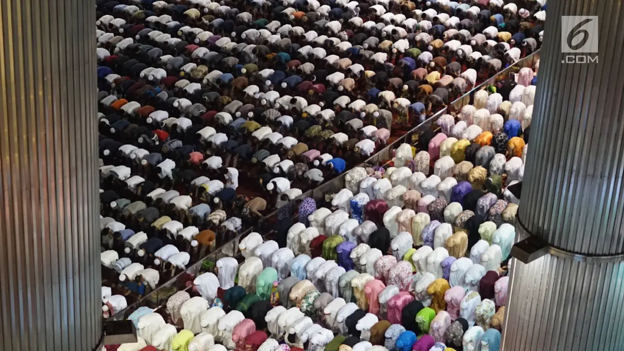 Salat Idul Adha di Masjid Istiqlal