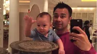 Lucunya Tingkah Raffi Ahmad Godain Si Embul Rafathar