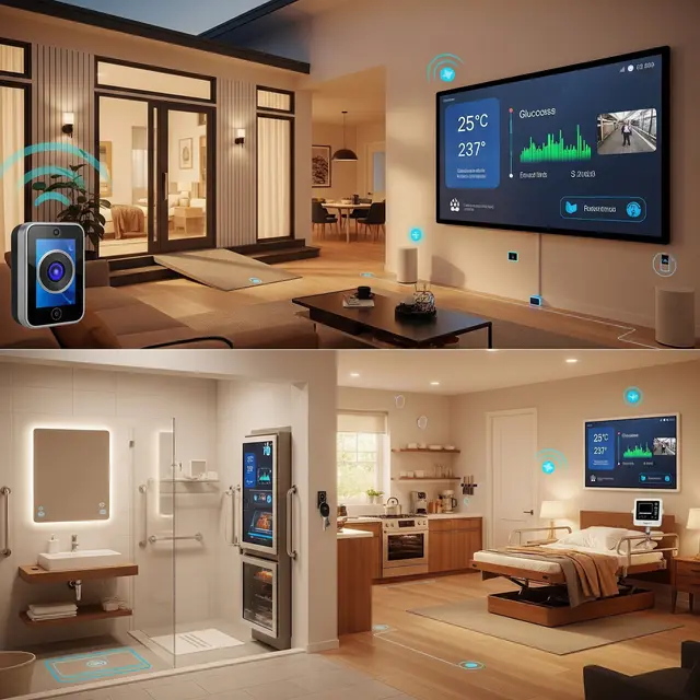 Desain Rumah untuk Lansia 65 Tahun dengan Diabetes (Gemini AI)