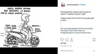 Berbagai hal bisa dijadikan Meme menarik, tidak terkecuali yang berkaitan dengan otomotif. (ist)