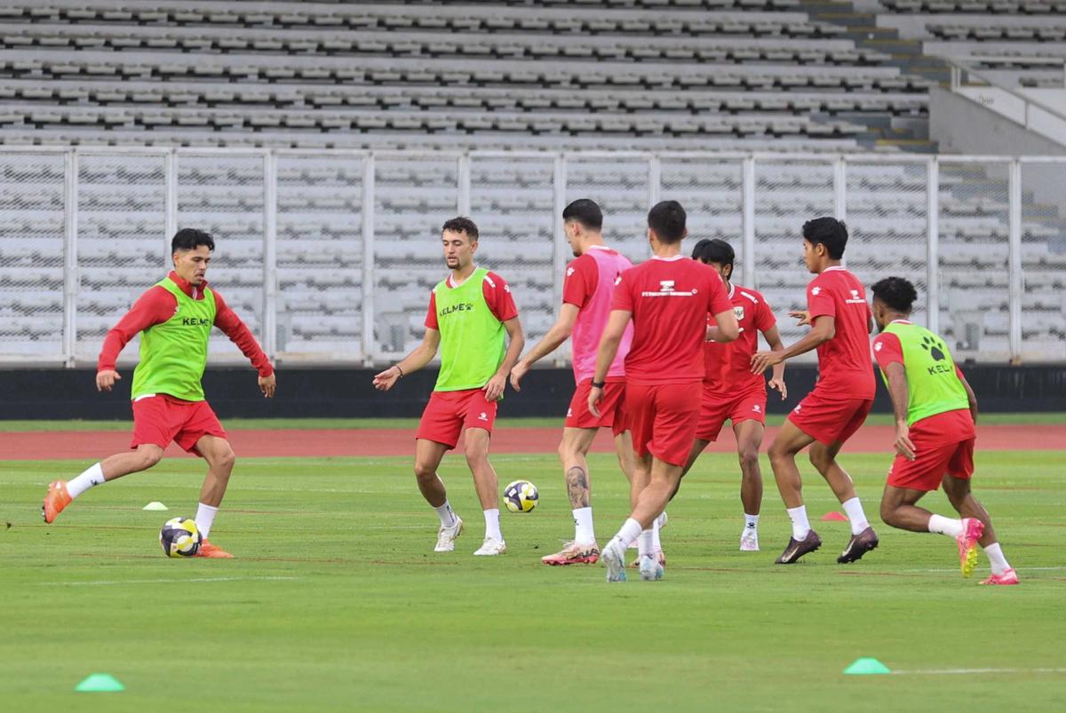 FOTO: Timnas Indonesia Siap Tampil di Laga Perdana FIFA Series 2026