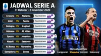 Jadwal Live Streaming Liga Italia Serie A Pekan 6 di Vidio: Misi AC Milan Jaga Tren Positif