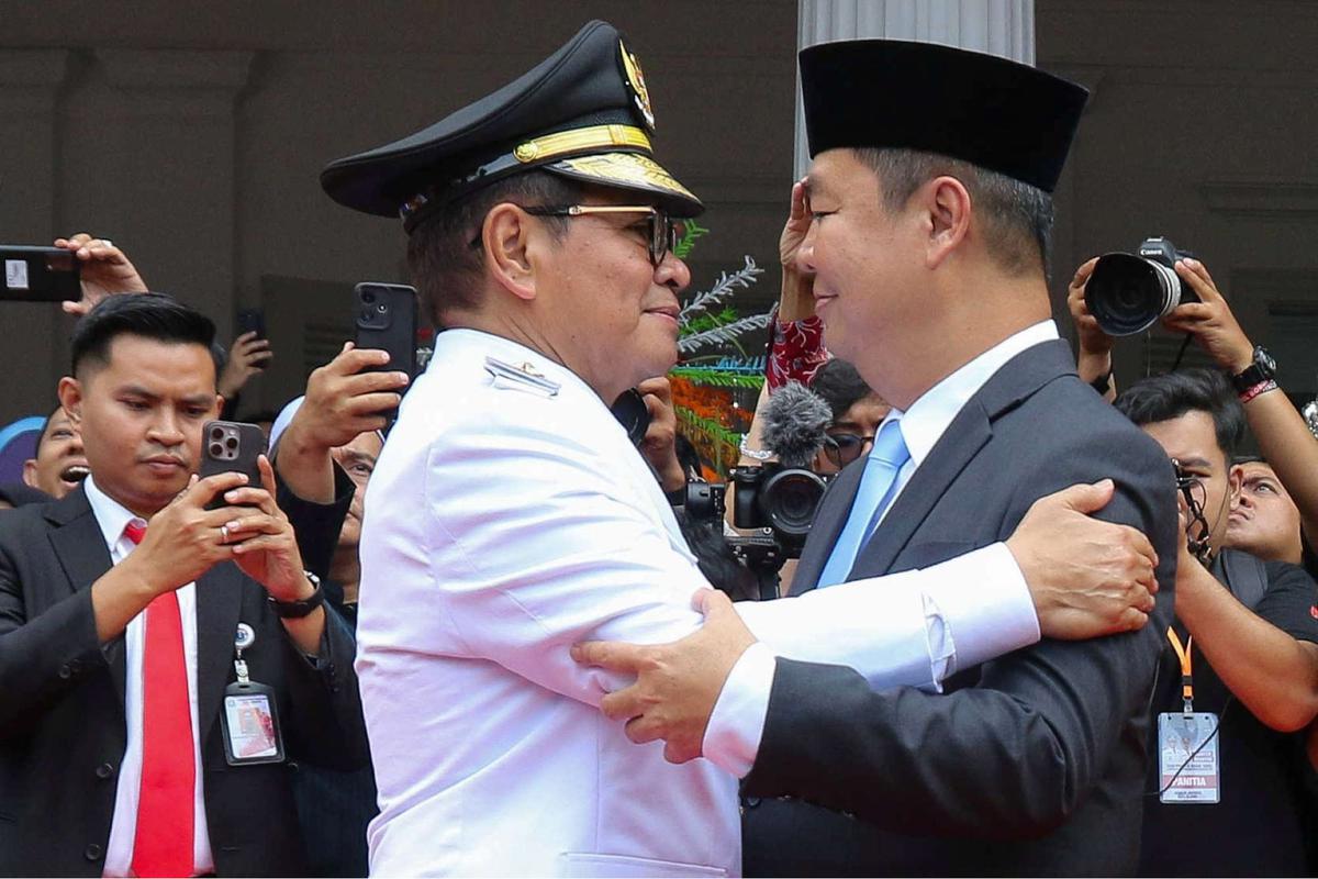 Serah terima jabatan Gubernur Jakarta