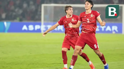 Baker Cetak Lima Gol Indonesia Lumat Bangladesh 9-2