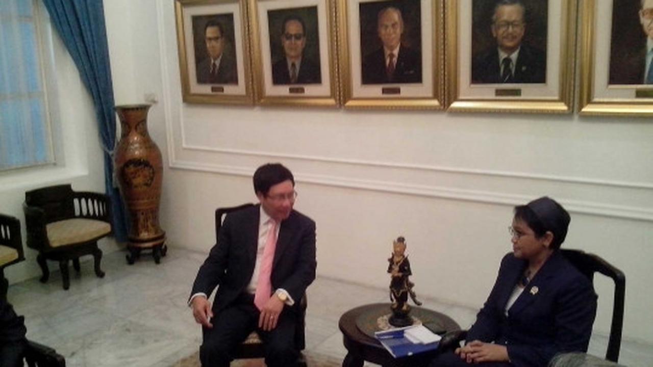 Menlu Retno terima kunjungan menteri luar negeri Vietnam
