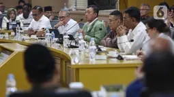 Rapat tersebut membahas inventarisasi materi pengawasan atas pelaksanaan program reforma agraria dan konflik pertanahan di daerah. (Liputan6.com/Angga Yuniar)