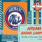 Shopee Liga 1 - Arema FC Vs Badak Lampung FC (Bola.com/Adreanus Titus)