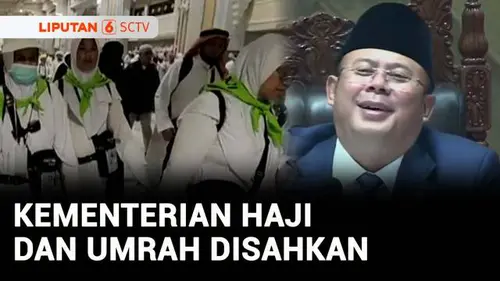  DPR Sahkan RUU Haji Jadi Undang-Undang, Usia Minimal Jemaah Turun Jadi 13 Tahun