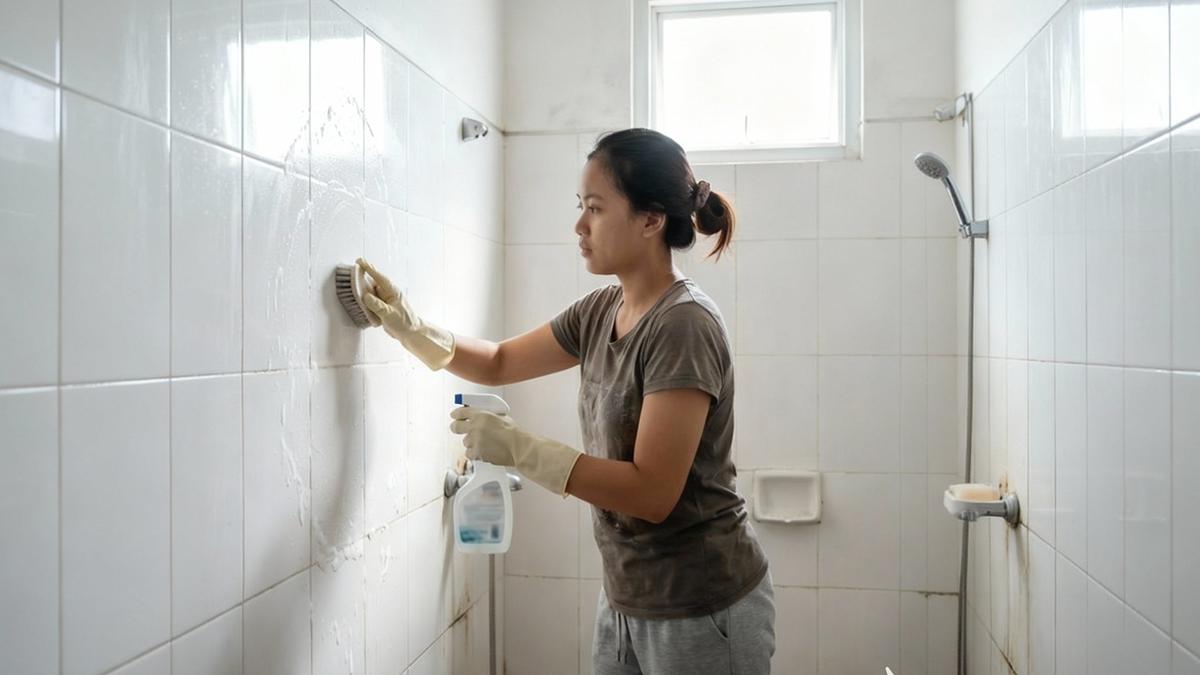 Cara Menghilangkan Kerak Sabun di Kamar Mandi agar Tidak Cepat Muncul Lagi