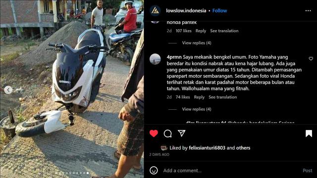 10 Potret Yamaha Patah "Tulang" di Jalan yang Dikomen Netizen, Beda Kasus dengan eSAF