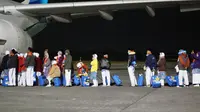 Sebanyak 357 jamaah telah dilepas menuju Madinah melalui Bandara Adi Soemarmo menggunakan maskapai Garuda Indonesia.