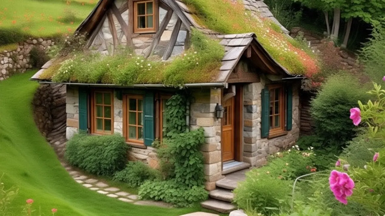 Ilustrasi Model Rumah Minimalis tapi Mewah(Sumber Gambar: Meta AI)
