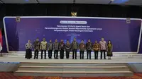 Peluncuran tri-party agent repo dan penandatanganan global master repurchase agreement untuk pengembangan pasar keuangan Indonesia. (Foto: Bank Indonesia)