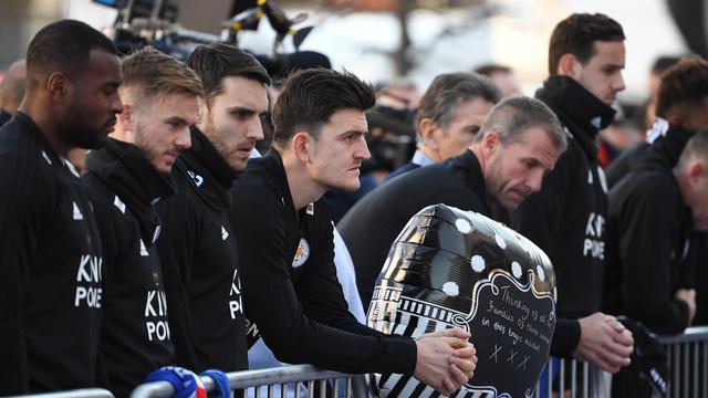 Penghormatan Pemain Atas Meninggalnya Bos Leicester City