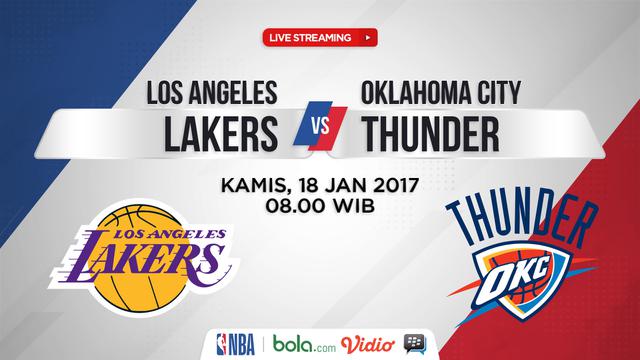 Los Angeles Lakers vs Oklahoma City Thunder