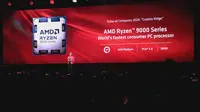 AMD perkenalkan prosesor Ryzen 9000 Series di Computex 2024 Taiwan (Dok: AMD)