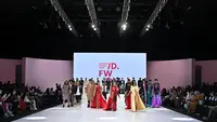 IFW 2023 ditutup dengan koleksi dari sederet desainer legendaris yang eksplorasi sulam karawo (IFW)