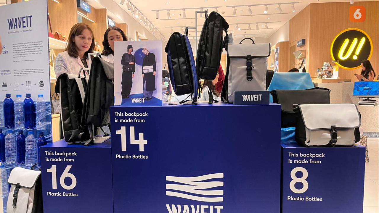 Dari Sampah Botol Jadi Produk Fashion, Wujudkan Lautan yang Bebas Plastik