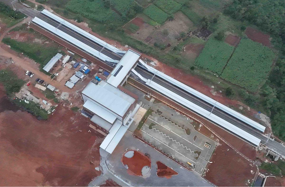 FOTO: Stasiun Jatake Hampir Rampung,  Siap Layani Warga BSD dan Sekitarnya
