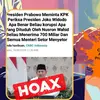 Cek Fakta: Hoaks Artikel Presiden Prabowo Minta KPK Periksa Jokowi