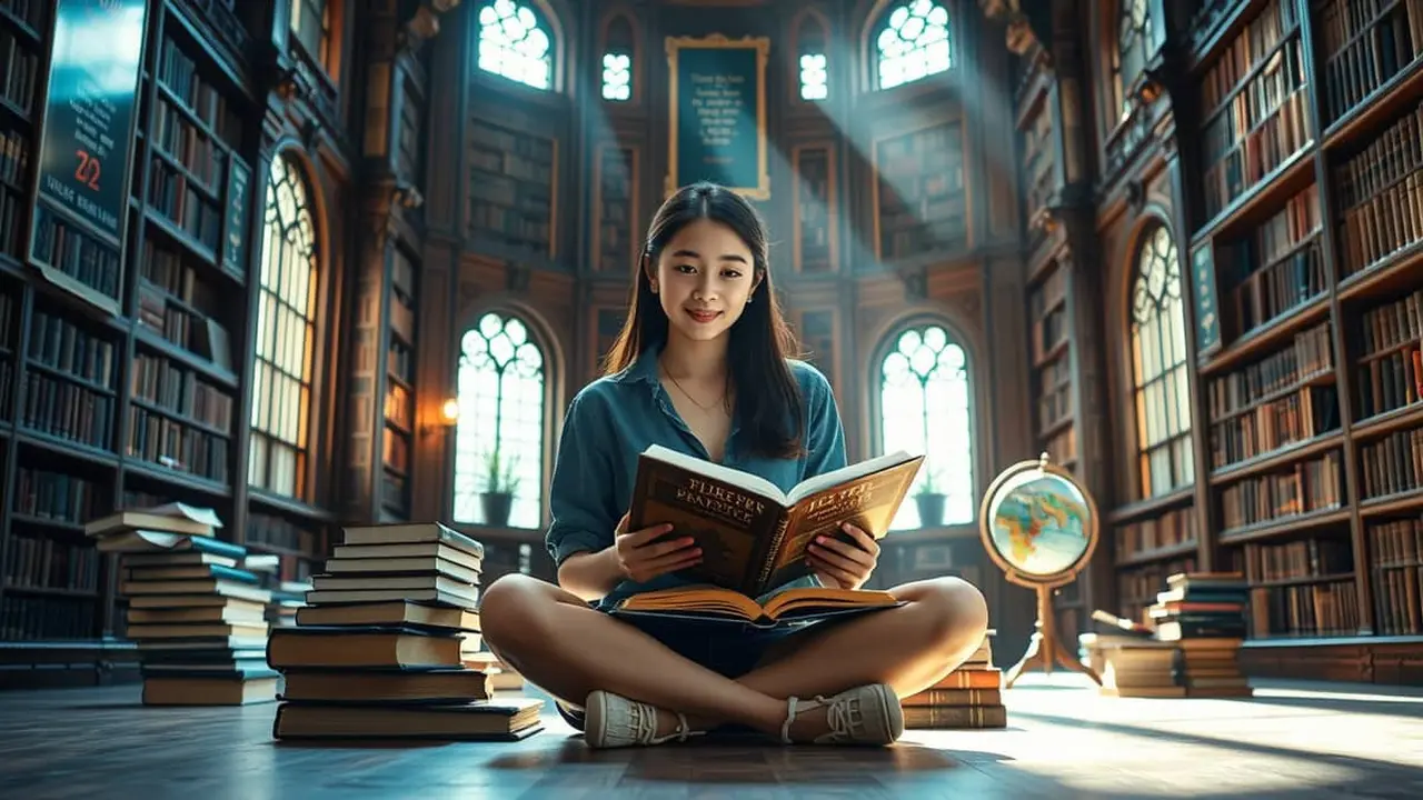 caption tentang buku