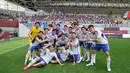 Yokohama F. Marinos akan melakukan langkah bersejarah di gelaran Liga Champions Asia musim ini untuk bisa melaju ke partai puncak, fase yang belum pernah mereka masuki sejak era baru Liga Champions Asia dimulai. Menjamu klub asal Korea Selatan, Ulsan Hyundai di leg kedua semifinal, Rabu (24/4/2024), Yokohama F. Marinos yang di leg pertama hanya kalah 0-1, berpeluang besar memukul balik Ulsan HD sekaligus lolos ke partai final. (J.LEAGUE)