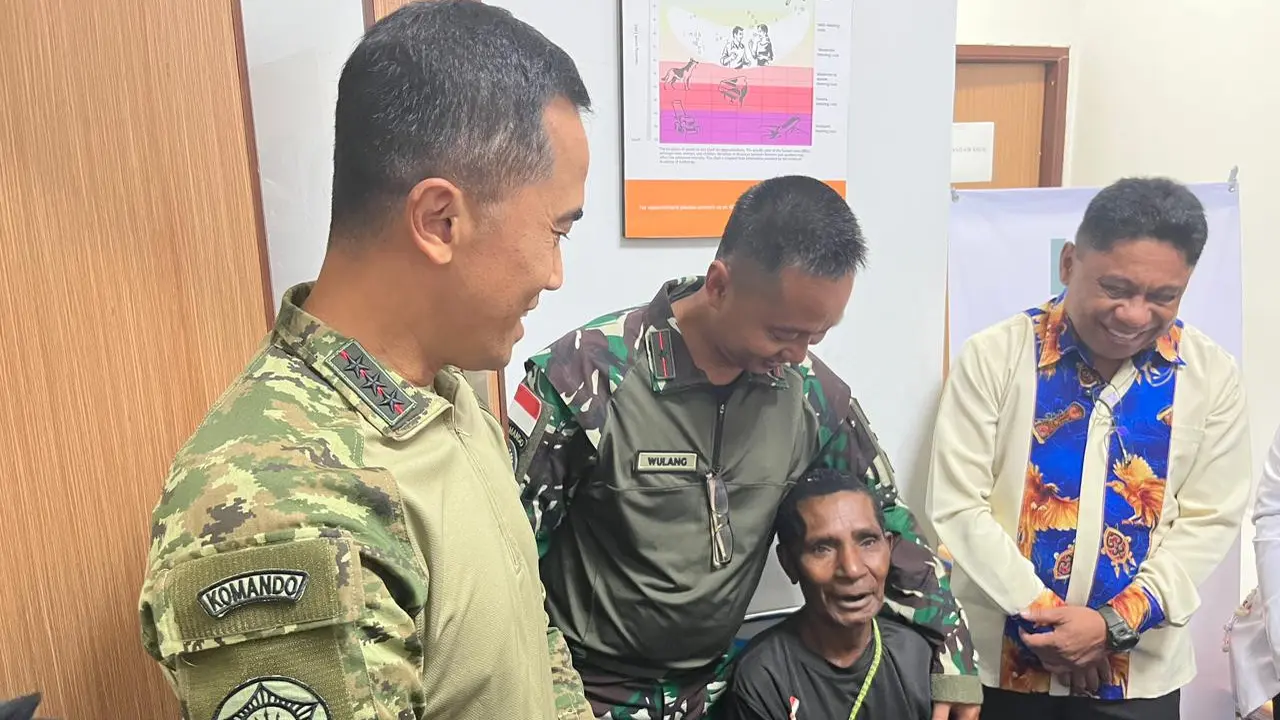 Komando Gabungan Wilayah Pertahanan (Kogabwilhan) III menginisiasi bantuan alat bantu dengar bagi penyandang tunarungu di Papua (Istimewa)
