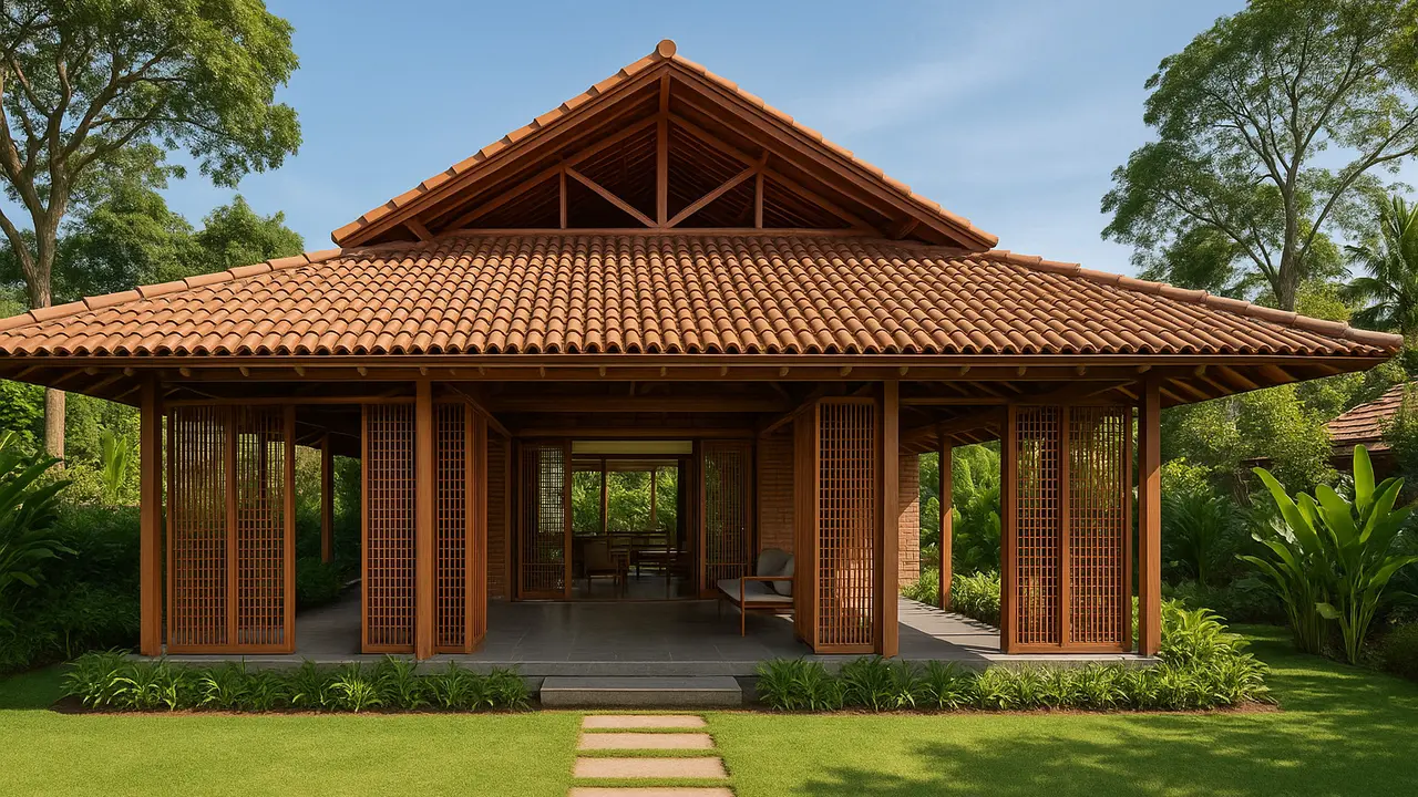Model Rumah Agar Tidak Panas/Ilustrasi gambar oleh AI