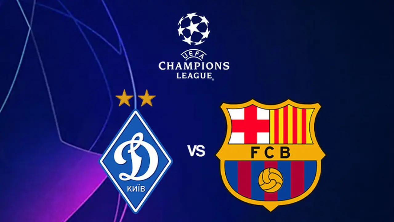 Liga Champions - Dyanamo Kiev Vs Barcelona