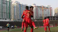 Witan Sulaeman berharap bisa memberikan penampilan terbaik selama Piala AFF 2019 agar dipromosikan ke Timnas senior. (Bola.com/Zulfirdaus Harahap)