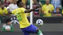 Tim Samba langsung agresif sejak awal dengan mencetak gol pembuka saat laga baru berjalan 11 menit. (AP Photo/Armando Franca)