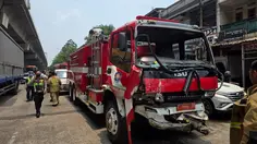 Kronologi Kecelakaan Beruntun Damkar Hantam 6 Kendaraan di Cakung