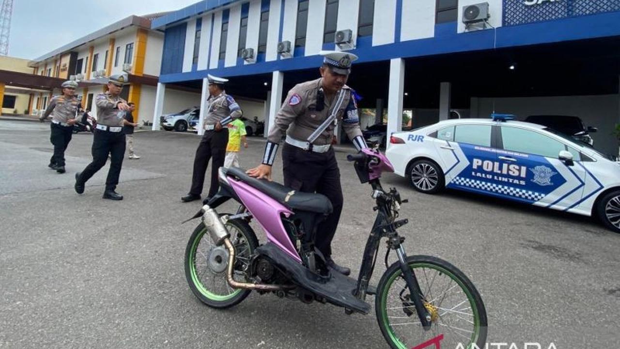 Polda Babel Gencarkan Edukasi dan Tindak Balap Liar dalam Operasi Zebra Menumbing 2025