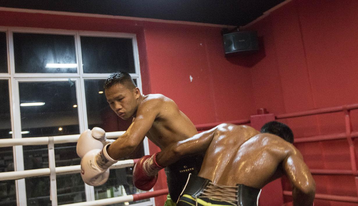 Berdasarkan rekaman video yang dipelajarinya, Daud menyebut Kato adalah tipikal lawan yang disenanginya. (Bola.com/Vitalis Yogi Trisna)